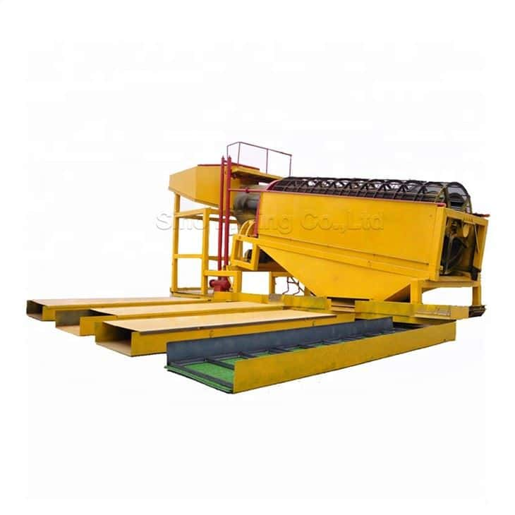 Mobile Trommel Gold Wash Plant Machine